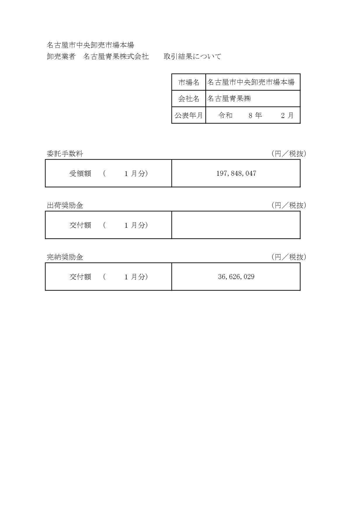 令和8年（2026年）1月
